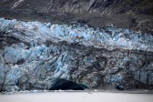 Ice cave on Lamplugh Glacier